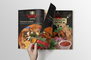 меню для ресторана