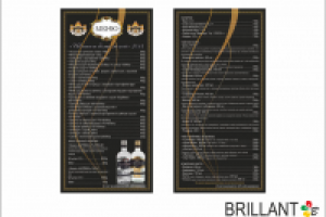 Меню для мероприятия в ресторане