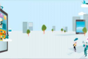 Интересный эффект "Размытие фона при движении курсора"