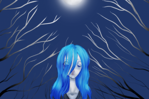 following the moonlight