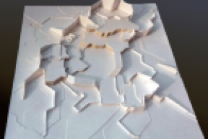 Объемно-пластическая композиция детской площадки