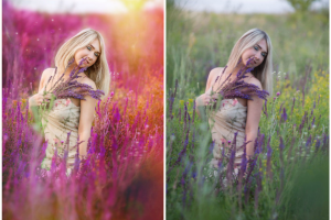 Цветокоррекция, изменение тона на фото