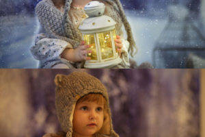 Прорисовка и увеличение резкости, изменение температуры фото