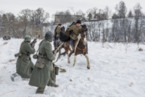 Реконструкция обороны Истры 2014 год