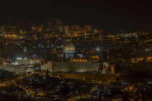 Ночной Иерусалим