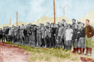 ЧБ в цвет фото