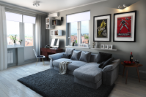 Интерьер гостиной