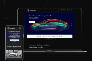Редизайн сайта Mercedes