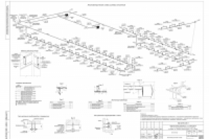 Система отопления здания АБК. 1600 кв.м. г. Днепр.