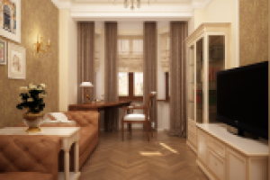 гостинная в сталинской квартире