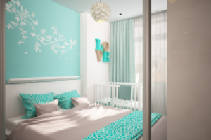 спальня в 2-шке Коммунарка А-101 ( вариант)