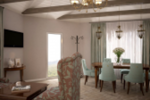 Интерьер домика для отдыха в коттеджном поселке Новые Вешки