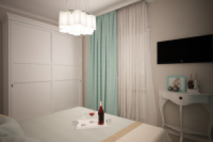 Спальня в трехкомнатной квартире. ЖК Водный