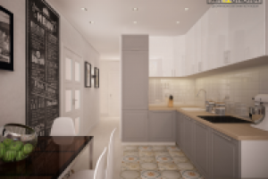 Кухня в 2-х комнатной квартире  г. Одинцово