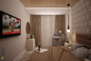 Спальня в 2-х комнатной квартире  г. Одинцово