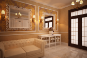 Прихожая в коттедже