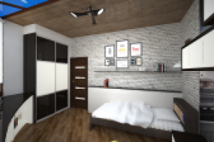 Комната ( детская) для мальчика в стиле лофт