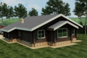 Моделинг дома по чертежам