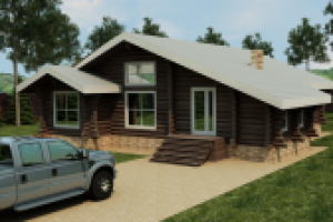 Моделинг дома по чертежам