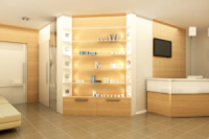 Дизайн интерьера клиники ( холл)