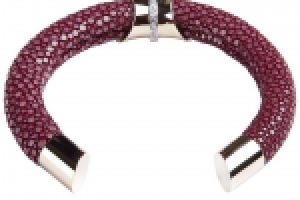 Браслет из кожи ската