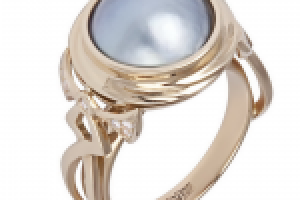 Кольцо с жемчугом Мабэ