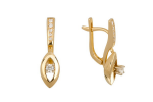 Серьги с бриллиантами