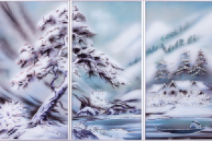 Картина с кристаллами Swarovski 1