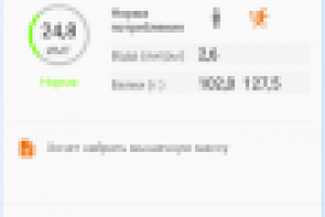 Приложение для контроля веса у групп. Полностью моя разработка.