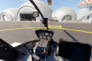 Кабина вертолета