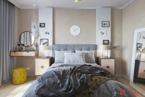 Интерьер в скандинавском стиле в ЖК "Граф Орлов" в СПб