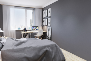 Спальня в скандинавском стиле