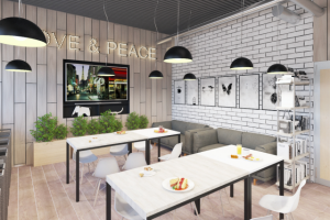 Столовая зона в ЛеруаМерлен