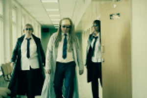 Анонс выпускного в лицее в стиле фильма "Матрица"