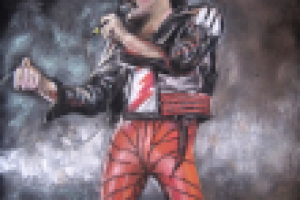 Рисунок Фредди, пастель