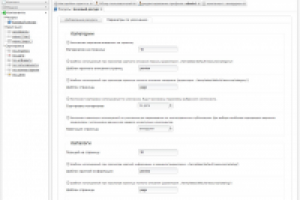 Разработка части базового функционала и интерфейса Администриров