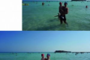 Изменение ориентации с дорисовкой