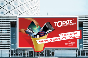 Design bilbord Topaz