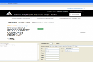 Программа автоматизации покупки в интернет-магазине