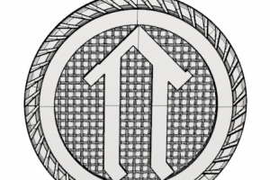 3D модель кулона (ювелирка)