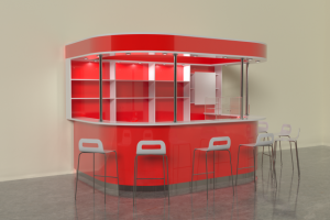 Визуализация барной стойки