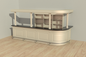 Визуализаци барной стойки