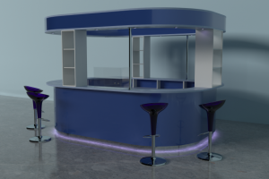 Визуализация барной стойки