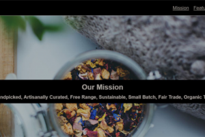 Сайт-визитка "Tea Cozy"