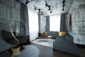 Дизайн в стиле лофт