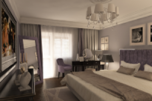 Классический дизайн спальной