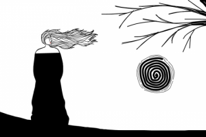 Девушка ветер