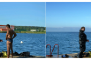 Удаление лишних объектов, частичная замена фона