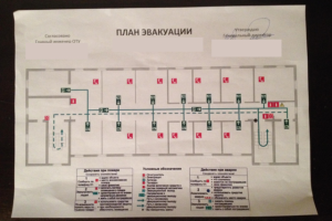План эвакуации