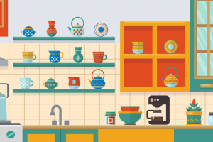 2D иллюстрация к компьютерной игре